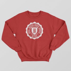 SHDB college red sweater