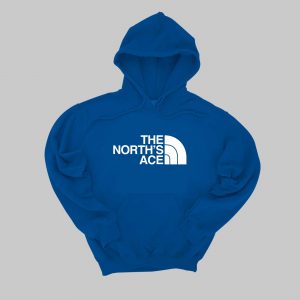 The North's Ace Hoodie Royal Blue / White
