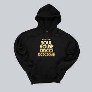 Secret Loft Party Hoodie - Gold & Silver Foil