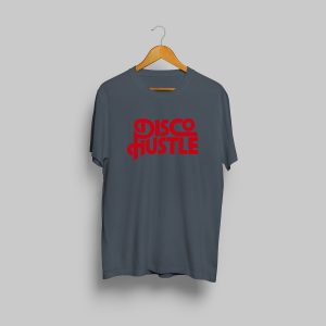 Disco Hustle Tshirt India Ink / Red