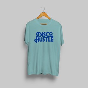 Disco Hustle Tshirt Teal / Blue