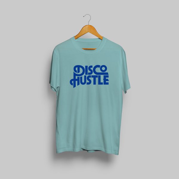 Disco Hustle Tshirt Teal / Blue