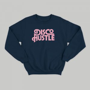 Disco Hustle Sweater - Navy / Pink