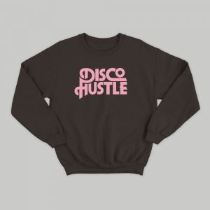 Disco Hustle Sweater - Hot Chocolate / Pink